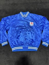 Vintage Mobilgas Patches Baseball Jacket
