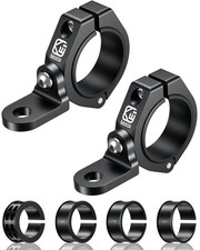 2PCS UTV Whip Light Mounts, Off-Road LED Light Bar Mounting Bracket