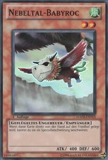 YuGiOh Nebeltal-Babyroc HA02-DE013 Super Rare Excellent 1st
