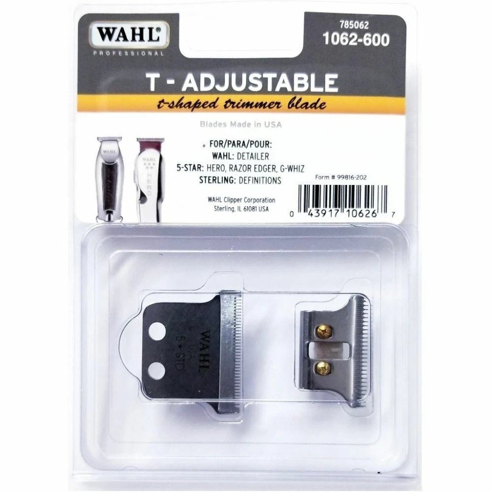 Wahl 5 Star T adjustable Detailer, Hero, Edjer, G-Whiz Trimm