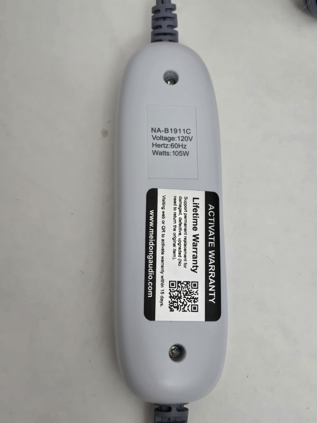 Electric Heated Blanket Control Replacement NA-B1911C 120V 60hz 105W