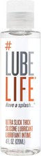 Ultra Slick Thick Silicone-Based Lubricant, Water Resistant, Thick Silicone L...