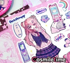 Infinity Nikki Paster Stickers Luggage Tag Decorate Ornament Game Collection YZ