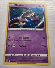 Pokemon Mewtwo Cosmos Holo SWIRL 56/172 Brilliant Stars Near Mint