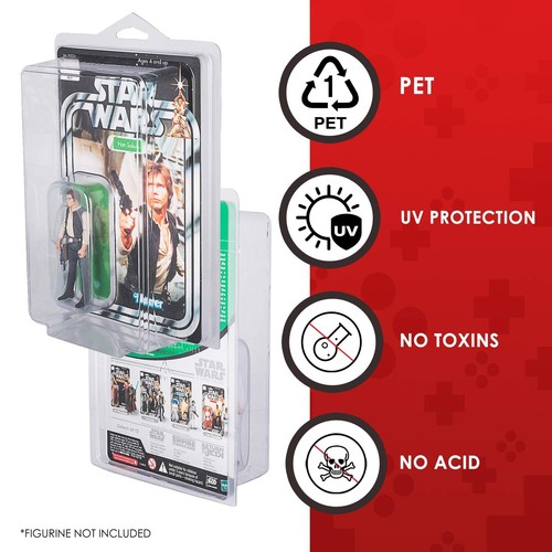 25x Star wars Action Figure Protective Case Blister Compatible Starcase