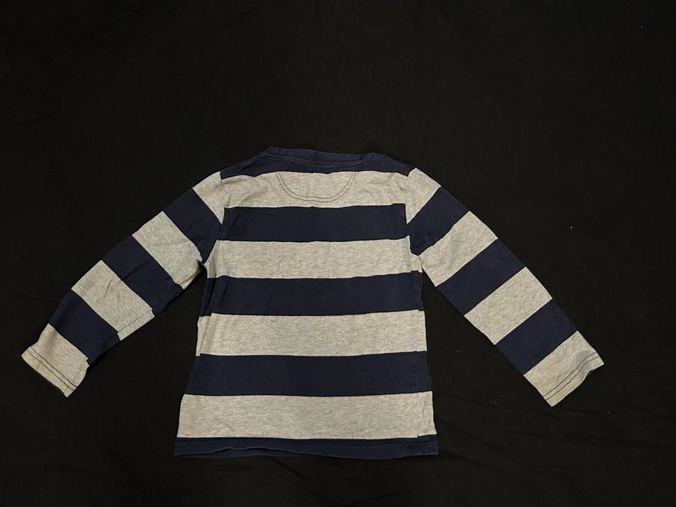 Camisa Okie Dokie Niños Talla L/G 7 Gris Gráfico Manga Larga División Uno Foto 4 de 4