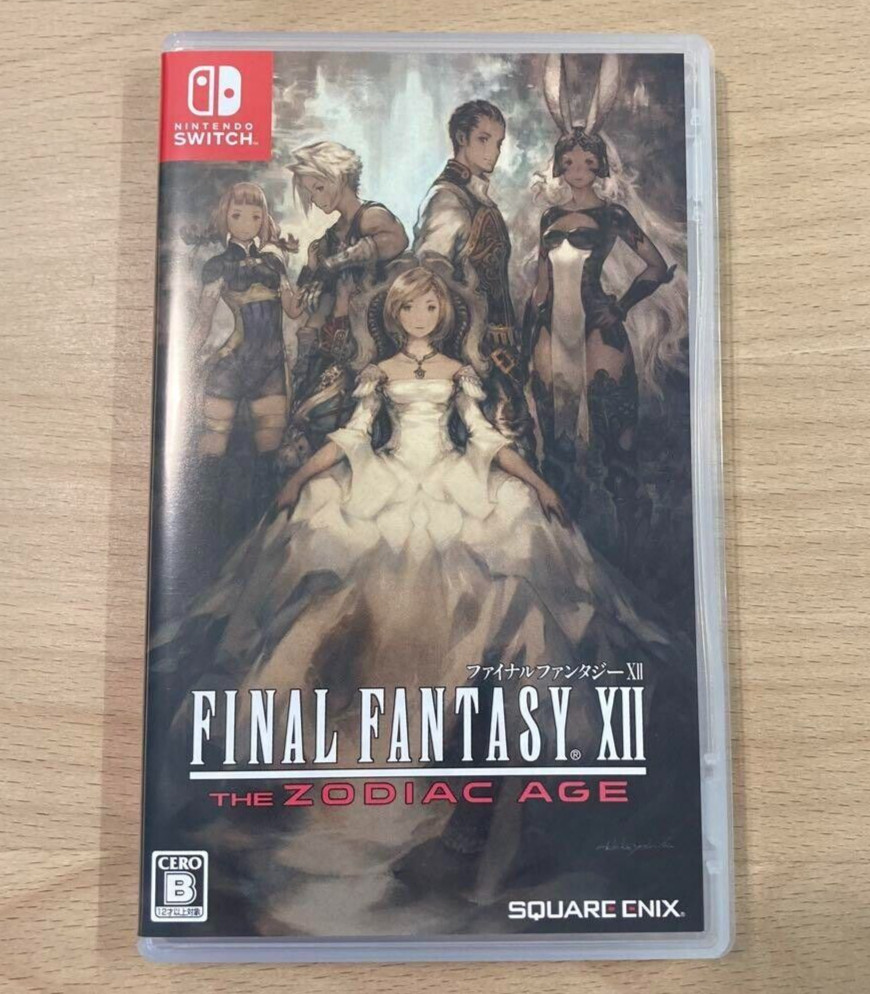 Final Fantasy XII The Zodiac Age Nintendo Switch Square Enix Japanese ver Tested
