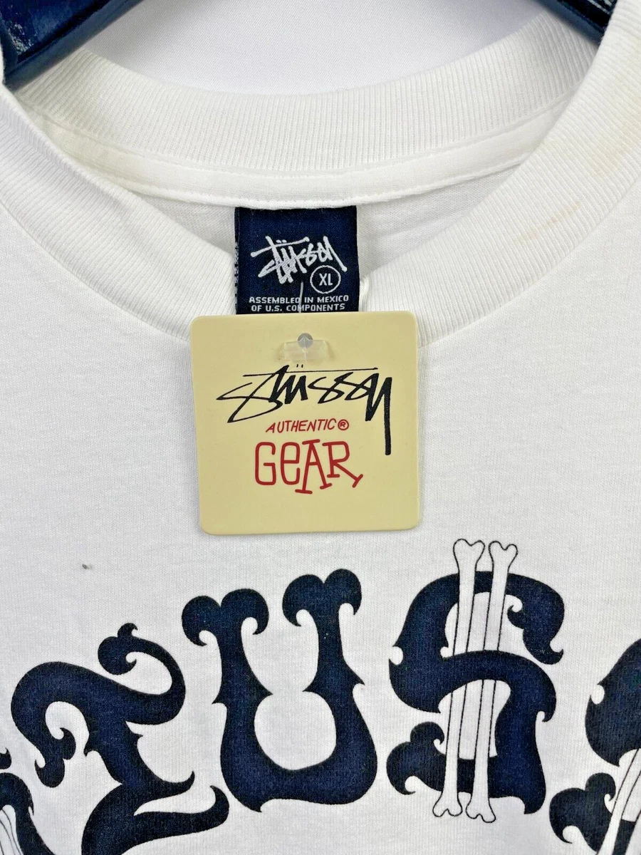 stussy taka hayashi world tour 2006 tee t shirt white XL
