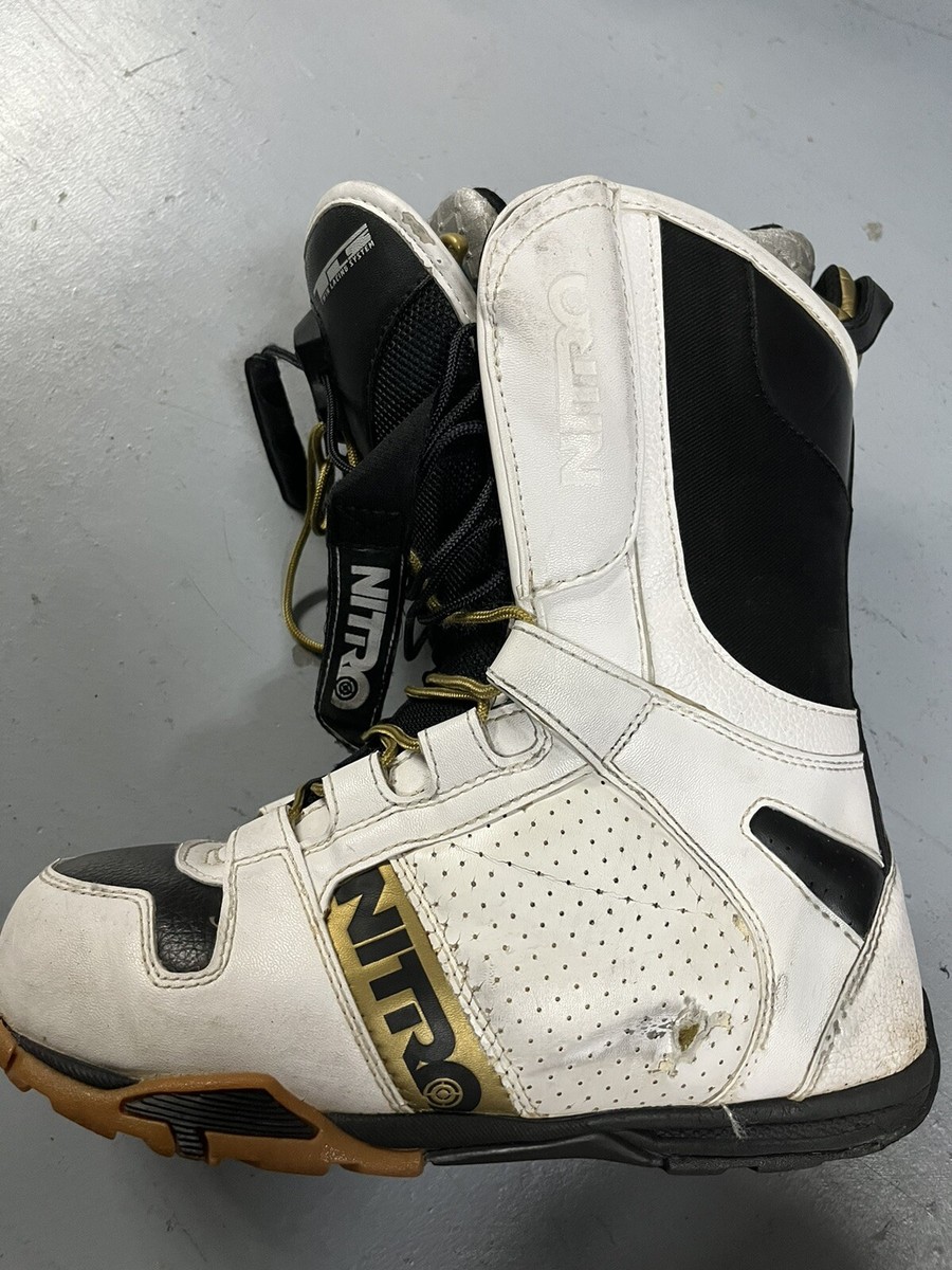 Nitro Anthem TLS white Snowboard Boots Mens size - Main Image