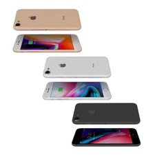 Apple iPhone 8 64GB 128GB 256GB Unlocked Verizon CDMA/GSM- Silver Gold Gray