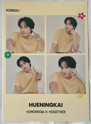 TXT TOMORROW X TOGETHER KUNDAL Official 4 CUT PHOTO Photocard