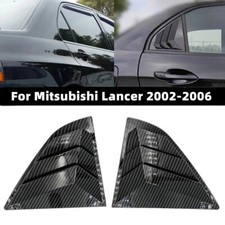 Rear Quarter Window Side Vent Louver Cover For Mitsubishi Lancer Evo 2002-2006 Rear Quarter Window Side Vent Louver Cover For Mitsubishi Lancer Evo 2002-2006