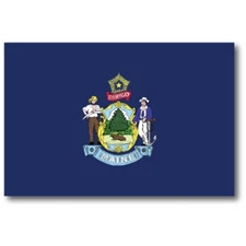 Magnet Me Up Maine Car Magnet Decal US State Flag 4x6 Refrigerator Locker SUV He
