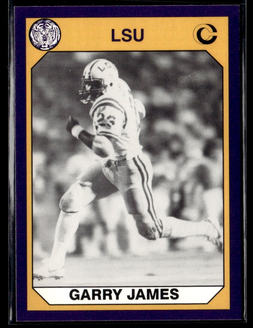 1990 Collegiate Collection LSU Tigers - #75 Garry James