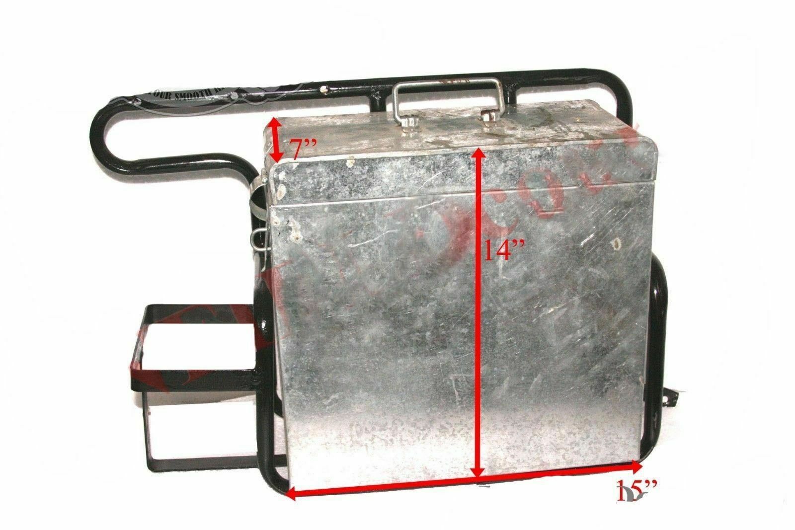 Fits Royal Enfield Classic Side Luggage Pannier Carrier Set LH RH