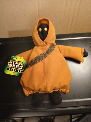 Vintage Star Wars Buddies Jawa Kenner 1997 Toy Plush *With Tags*