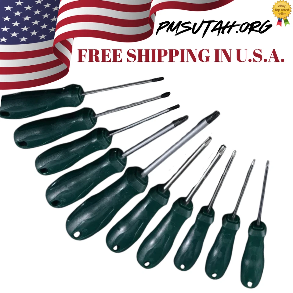 Juego de destornilladores ATV Torx Polaris Worker 335 500 Explorer 250 400 500 300 UTV Foto 4 de 4