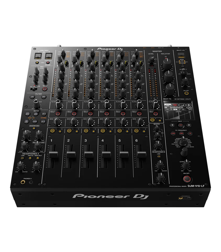 Pioneer DJ DJM-V10-LF 6ch Professional mixer NEW - Image 4 of 4