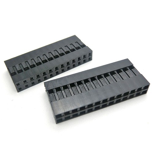 Double Row DuPont Plastic Shell Connector 2.54MM Pitch 2*2/3/4/5/6/7/8/9/10P-25P - Picture 5 of 6