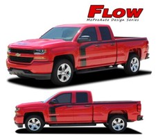 2016-2018 Silverado Special Ed Rally Hood Door Bed Vinyl Graphic Decal Stripes 2016-2018 Silverado Special Ed Rally Hood Door Bed Vinyl Graphic Decal Stripes