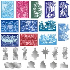 Christmas Angel Blessing Metal Cutting Dies Scrapbooking Embossing Stencil Craft