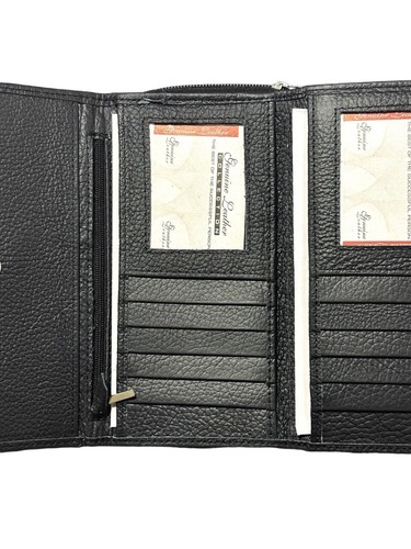 Handmade Ladies Genuine Leather Wallet – Elegant, Spacious & Secure - Picture 3 of 6