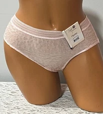 Secret Treasures Pink Hipster Panties Lace Stretch Size 3XL