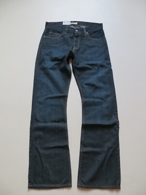Levi's 512 Bootcut Herren Jeans Hose W 33 /L 34, NEU ! Dark Indigo Denim, KULT !