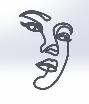 20 dxf file cnc g-code WOMEN FACES Laser Route Cut Router Vinil plasma ...