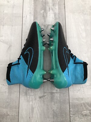 Nike Magista Obra SG ACC Blue Black Leather US7 UK6 EUR40