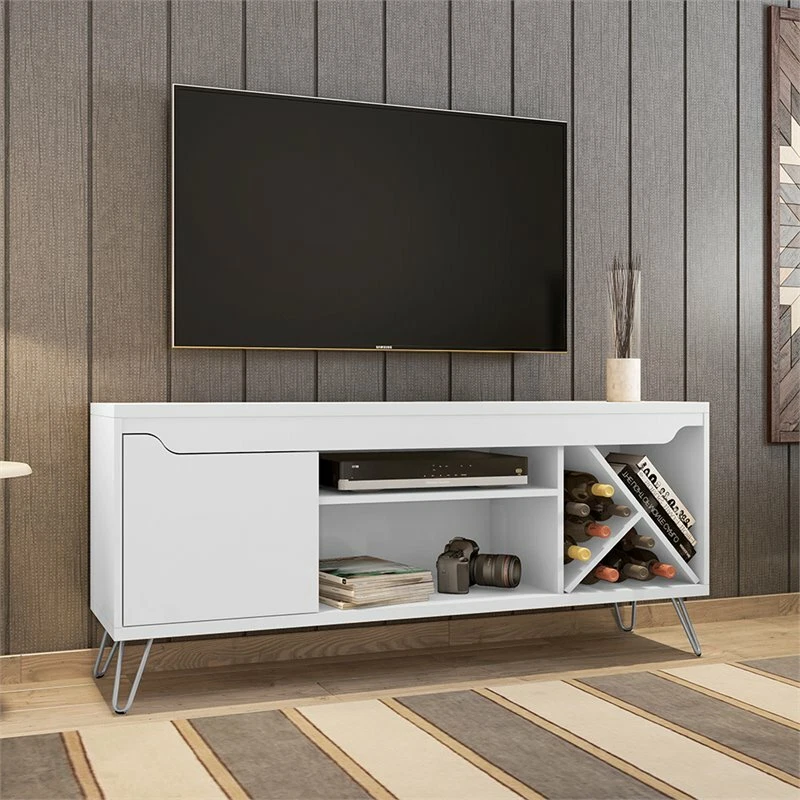 Tv console with wine rack hot sale