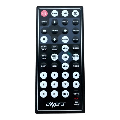 #ad #ad Axxerra RXD130 Remote Control For Car DVD Player Black Has Been Tested $11.97