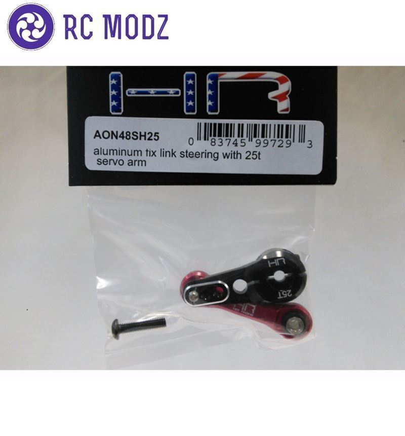 Hot Racing AON48SH25 Arrma 1/8 Aluminum Fixed Link Steering 25T Servo Arm
