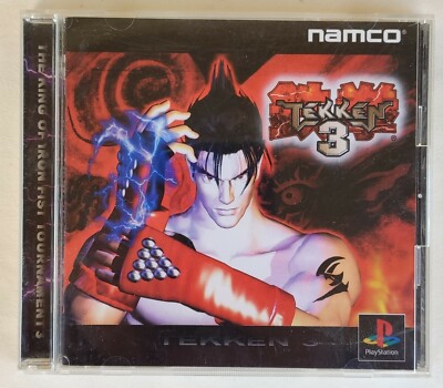 TEKKEN 3 Untested Complete With Sony PlayStation 1 PS1 Manual Box