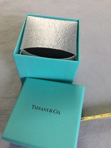 Tiffany & Co Mariage Wedding Vintage Boite Écrin For 1/2 Ring Box Pour 1/2 Bague - Imagen 10 de 11