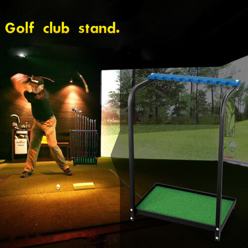 9 Golf Club Display Rack Clubs Golf Putter Storage Organizer Floor Stand Holder