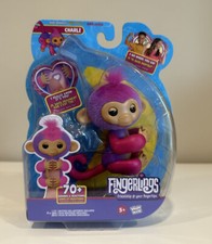 FINGERLINGS 2023 Charli Violet Fuzzy Finger Monkey 70 Sounds  Reactions NEW