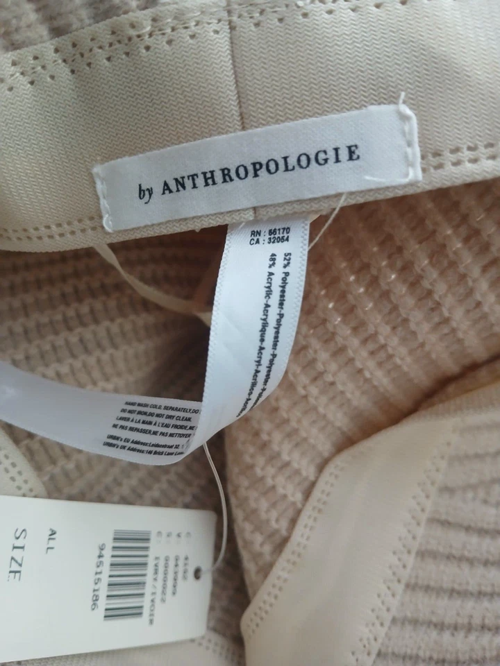 Wavy Cloche Hat From Anthropologie - Ivory Color NEW Womens - Image 2 of 4