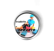 1 spilla NUOVA mangiadischi IRRADIETTE IRRADIO 45 GIRI FAMOSO NEI ANNI 60 70 80