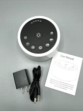 Sound Machine with 25 Soothing Sounds and 10 Colors Warm Night Light