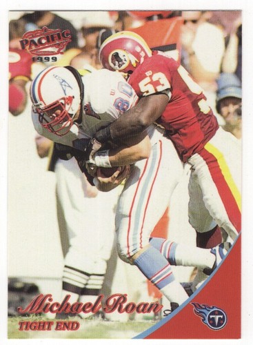 1999 Pacific Football Set Break - Cards #226-450 Pt.2 - 第 296/373 張圖片