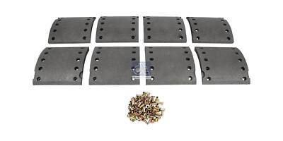 Trommelbremsbelagsatz Achssatz Übergröße DT Spare Parts 10.13000  D:420mm W:200m