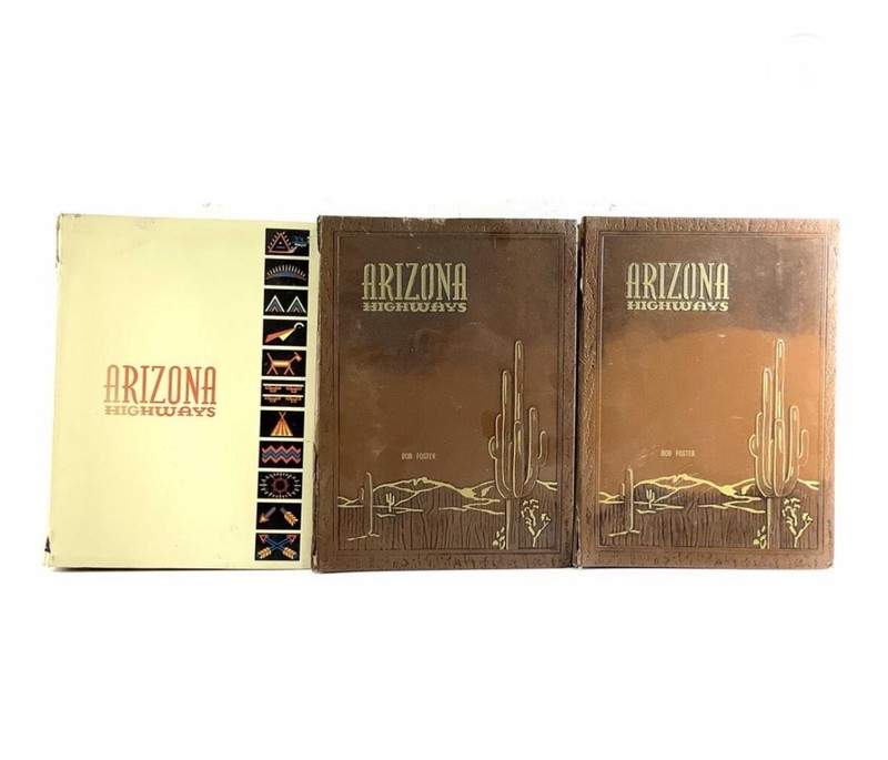 3 ARIZONA HIGHWAYS MAGAZINE COMPLETE FULL YEAR IN BINDER 1972 1973 1976