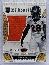 2013 Panini Crown Royale #29 Montee Ball Rookie Silhouettes #/299