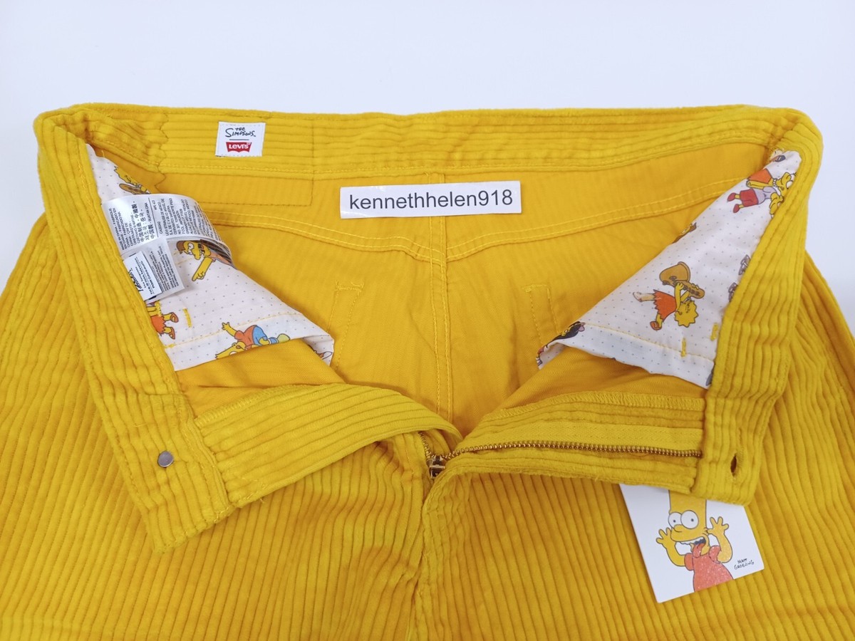 LEVI’S(R) X SIMPSONS STAYLOOSE コーデュロイパンツ Levi's（リーバイス）の「LEVI'S(R) X SIMPSONS STAYLOOSE