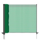 20m grün 80cm Begrenzungszaun 12 Pfähle Gartennetz Hundezaun Campingzaun