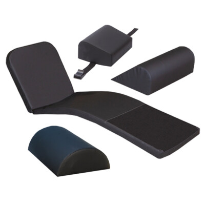 MediPosture Classic Dental Chair Overlay System, Black, Single System.