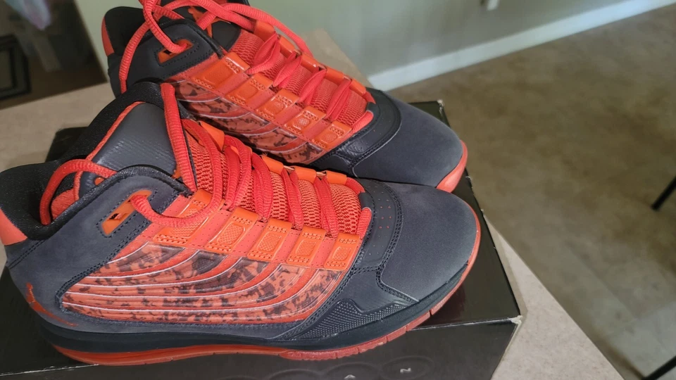 Jordan Big Ups антрацит/командный оранжевый - Изображение 4 из 4