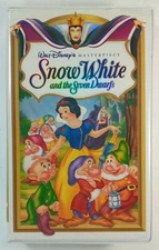 Snow White and the Seven Dwarfs Masterpiece Collection (VHS, 1994) Clamshell
