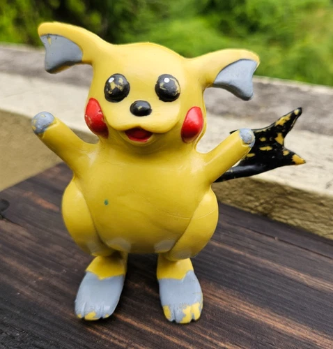 Vintage 90's POKEMON Mexican Bootleg Figurine Pikachu RARE Knockoff NINTENDO